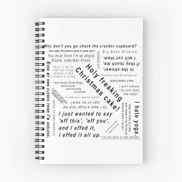 Item preview, Alison Hendrix Quotes designed and sold by LondonBridget.