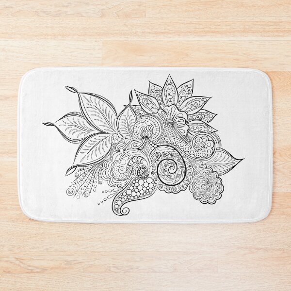 Item preview, Black and white foliage designed and sold by RafaelLima7.