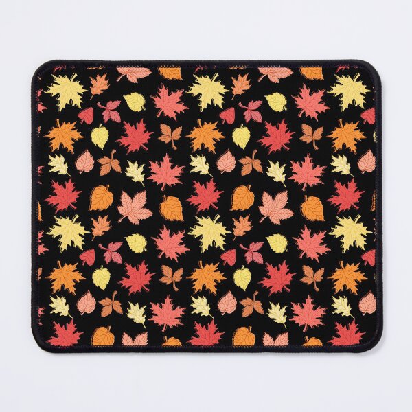 Item preview, Fall Autumn Pattern- Red Orange Yellow Leaves, Fall Leaves Print designed and sold by silviaol.