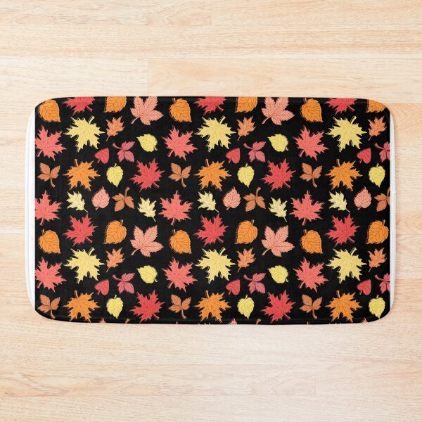 Item preview, Fall Autumn Pattern- Red Orange Yellow Leaves, Fall Leaves Print designed and sold by silviaol.