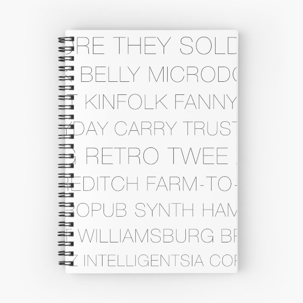 Item preview, Hipster Ipsum designed and sold by suranyami.