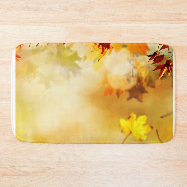 Item preview, Fall Autumn Pattern- Red Orange Yellow Leaves, Fall Leaves Print designed and sold by silviaol.