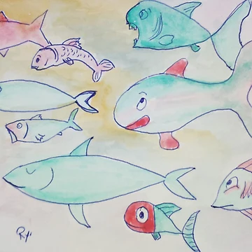 Artwork thumbnail, Trolling by RudyYoder