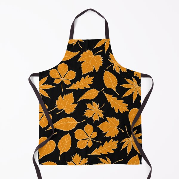 Item preview, Fall Autumn Pattern- Orange Yellow Leaves, Fall Leaves Print designed and sold by silviaol.