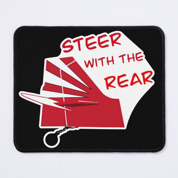 Item preview, Steer with the Rear designed and sold by airplanegeek16.