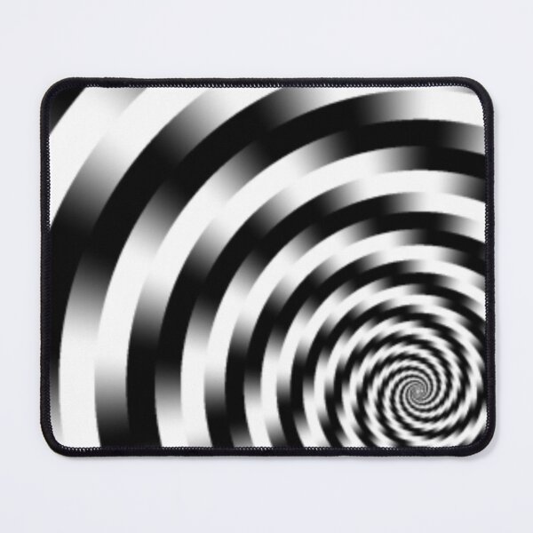 Item preview, Psychadelic Circles Spiraling Optical Illusions designed and sold by PoppyPrintShop.