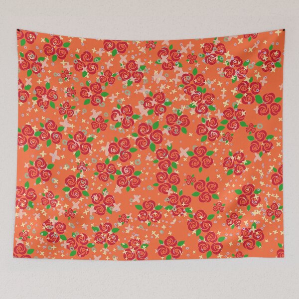 Item preview, Roses, crosses and noughts  designed and sold by Orangegrph.