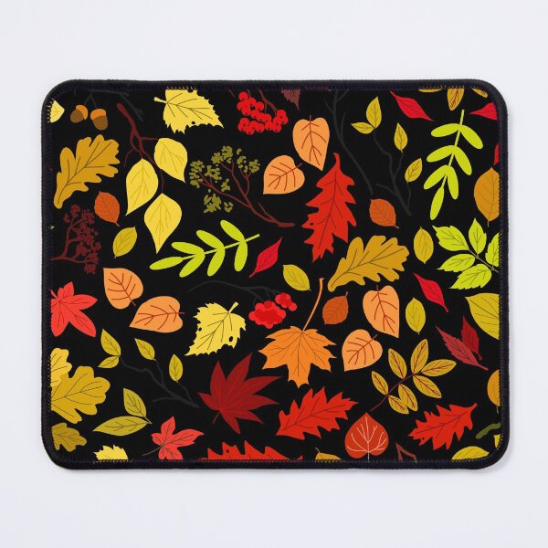 Item preview, Fall Autumn Pattern- Red Orange Yellow Leaves, Fall Leaves Print designed and sold by silviaol.