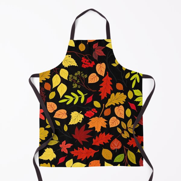 Item preview, Fall Autumn Pattern- Red Orange Yellow Leaves, Fall Leaves Print designed and sold by silviaol.