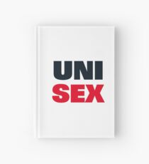 UNISEX red Hardcover Journal