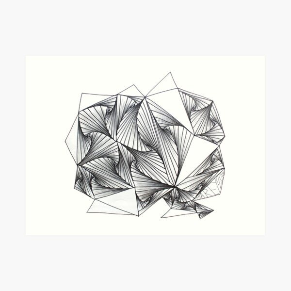 WHATS YOUR ANGLE? Art Print