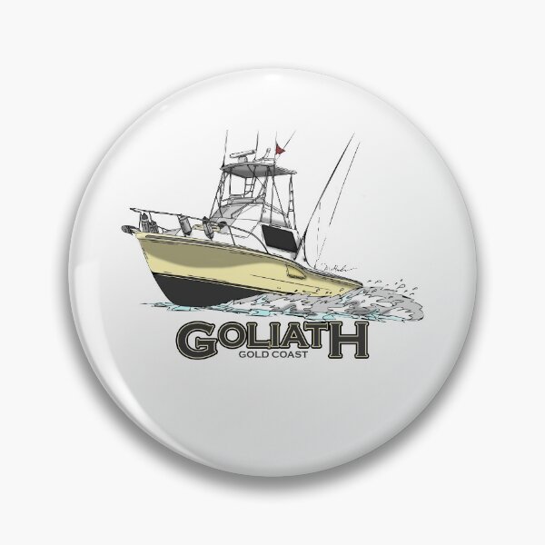 Item preview, Goliath Crest Sport Fishing Gold Coast designed and sold by Michael Garber.