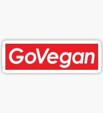 Pegatina Ve Vegano Supremo
