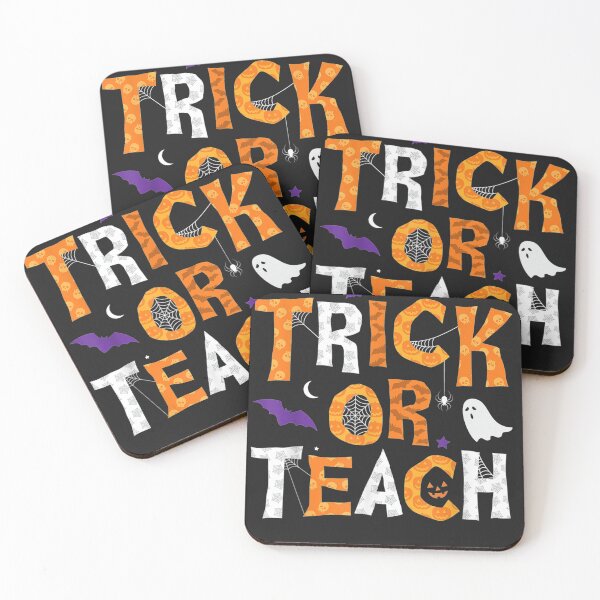 Item preview, Trick Or Teach Teacher Halloween designed and sold by devynjeanett2.