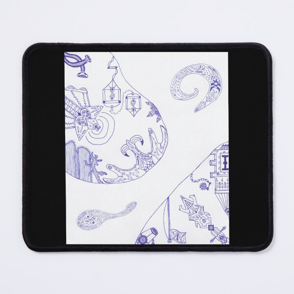 M.I. #16 |☽| Segments of individuality. Mouse Pad