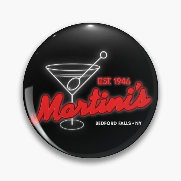 Item preview, Martini's Bar It's a Wonderful Life Bedford Falls, NY designed and sold by acquiesce13.