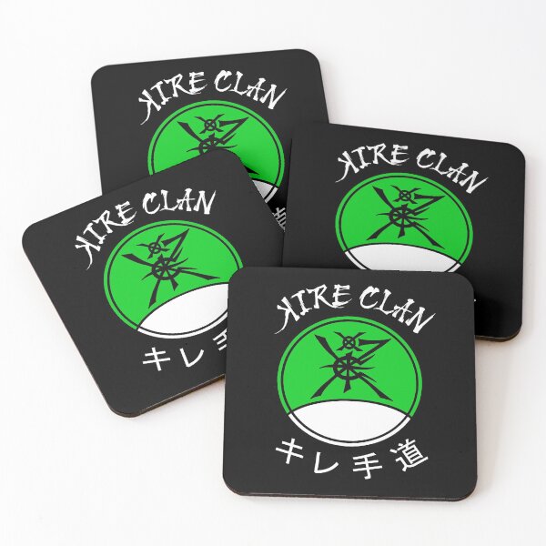 Item preview, Kire-Te Dō & Clan Logos (White Kanji Letters) designed and sold by Jessie Slamwhorella.