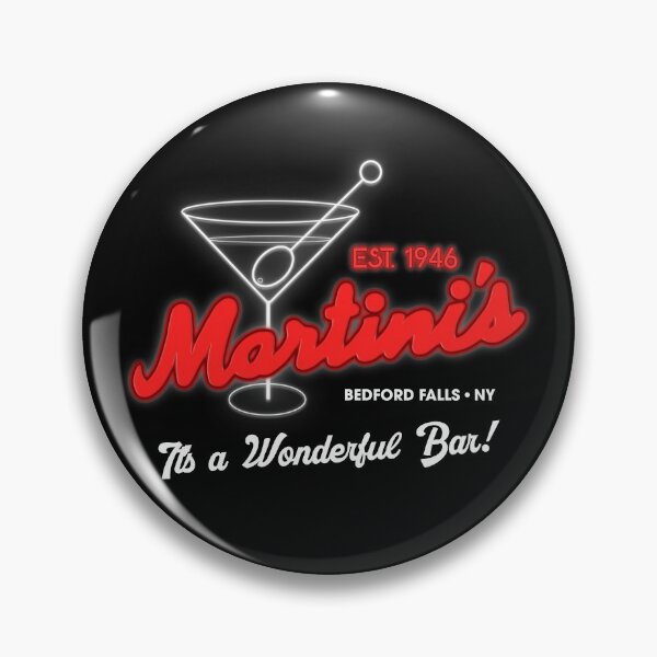 Item preview, Martini's Bar It's a Wonderful Life Bedford Falls, NY designed and sold by acquiesce13.