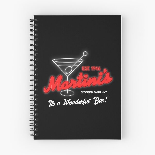 Item preview, Martini's Bar It's a Wonderful Life Bedford Falls, NY designed and sold by acquiesce13.