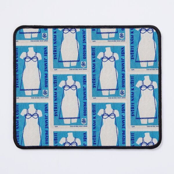 Item preview, Vintage Dress in Blue Matchbox Cover designed and sold by Peace,Love & Art.