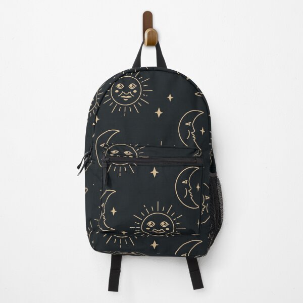 Item preview, Gold and Black Celestial Full and Half Moon designed and sold by PetsandBeyond.