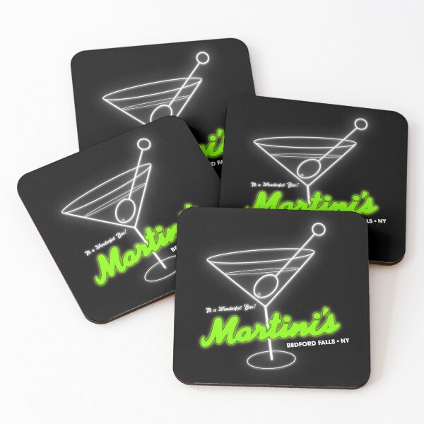 Item preview, Martini's Bar It's a Wonderful Life Bedford Falls, NY designed and sold by acquiesce13.