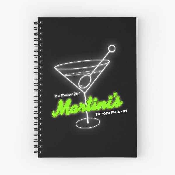 Item preview, Martini's Bar It's a Wonderful Life Bedford Falls, NY designed and sold by acquiesce13.