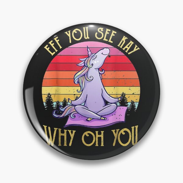 Item preview, Eff You See Kay Why Oh You Unicorn Retro Vintage designed and sold by devynjeanett2.