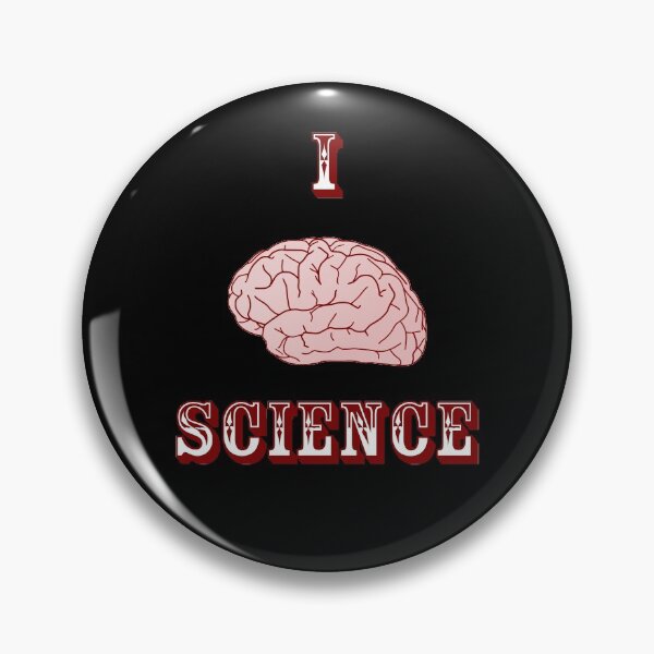 Item preview, I Brain Science (red on black) designed and sold by ColorfulCortex.