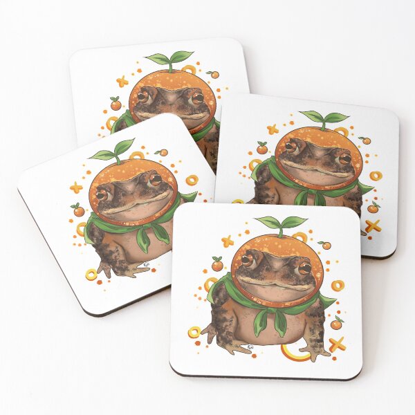 Item preview, Orange Toad designed and sold by RinnasArt.