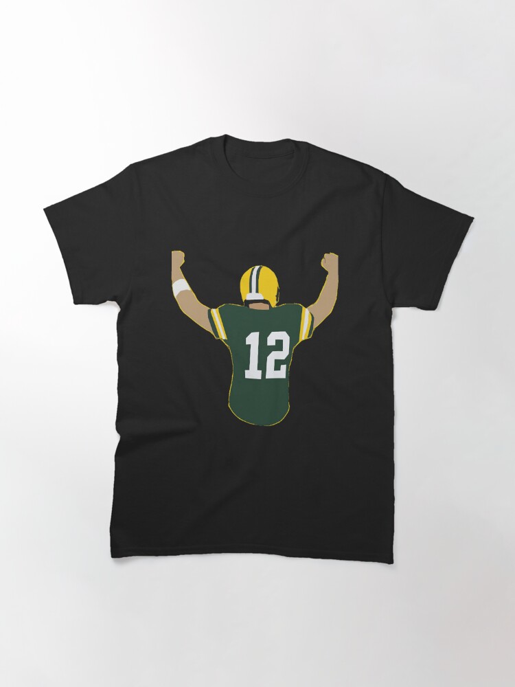 Aaron Rodgers Green Bay Packers Pixel Art 6 T-Shirt