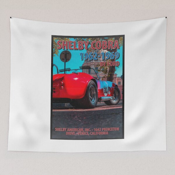 Item preview, Shelby AC Cobra 1965 Vintage Retro Ford Muscle Car designed and sold by tmartinezta.