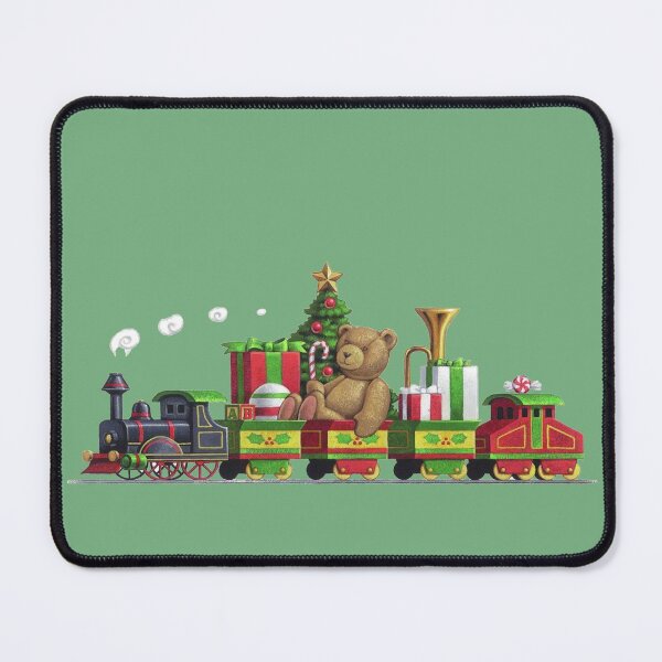 Item preview, Christmas Choo Choo Train with Santa toys and Teddy Bear designed and sold by Shadowlight21.