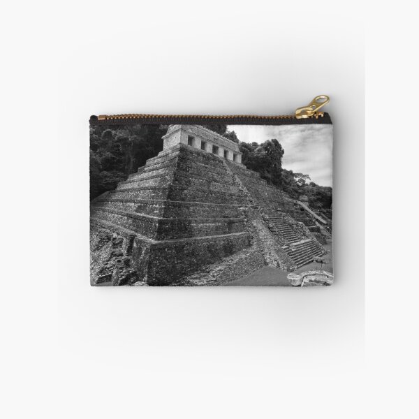 Item preview, Temple of the Inscriptions - B&W designed and sold by Zane Paxton.