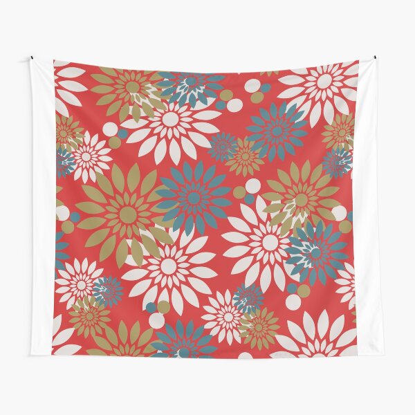 Modern Mid-century Daisy's Tapestry