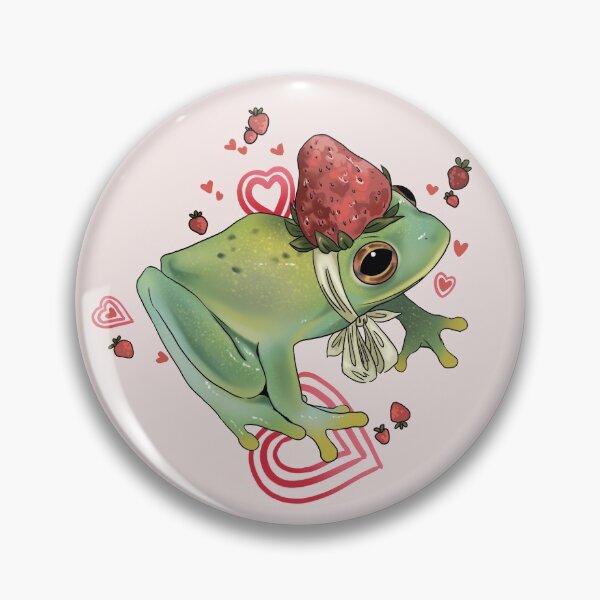 Item preview, Strawberry Frog! designed and sold by RinnasArt.