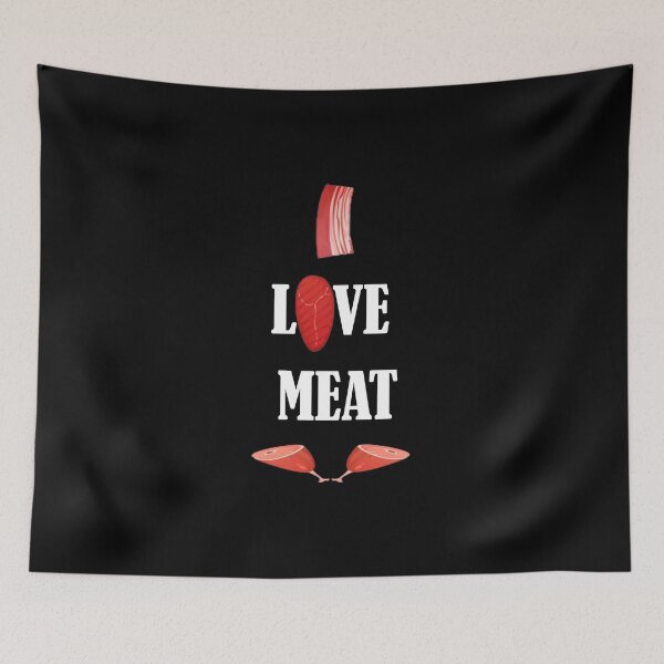 Item preview, I love meat designed and sold by Amirhal.