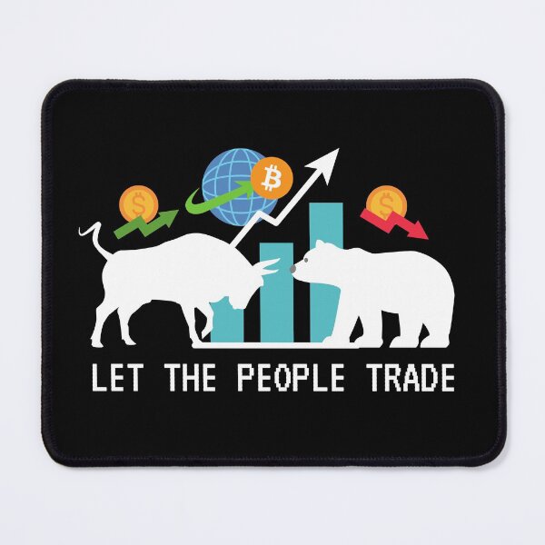 Item preview, Let the People Trade - Stock Market Trading designed and sold by Rhu Creations.