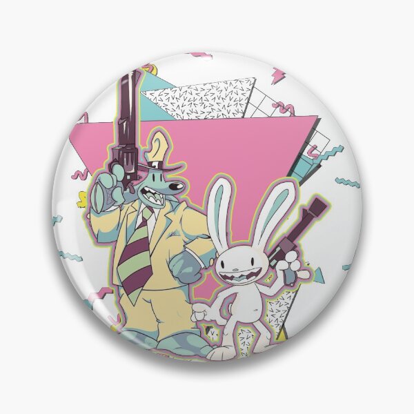Item preview, 90s Freelance Police Sam & Max designed and sold by Ratch2929.