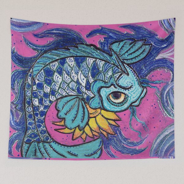 Item preview, Sparkling Koi designed and sold by Laura Barbosa.