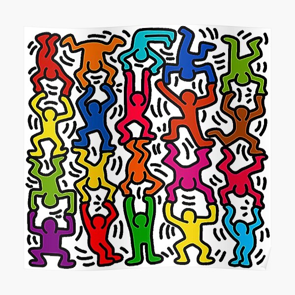 Keith Haring Posters For Sale Redbubble