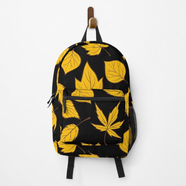 Item preview, Fall Autumn Pattern- Golden Yellow Leaves, Fall Botanical Leaves Print designed and sold by silviaol.