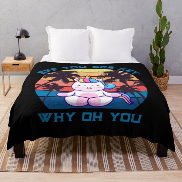 Item preview, Eff You See Kay Why Oh You Unicorn Retro Vintage designed and sold by Zeus-Studio.