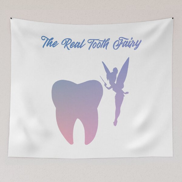 Item preview, El verdadero hada de los dientes dentista/asistente dental designed and sold by einora88.
