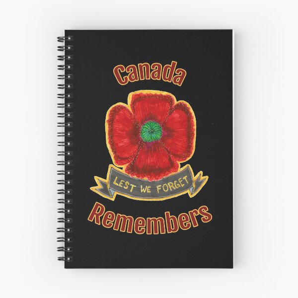 Item preview, Canadian Remembrance Day Canada Remembers Lest We Forget designed and sold by H3designs.