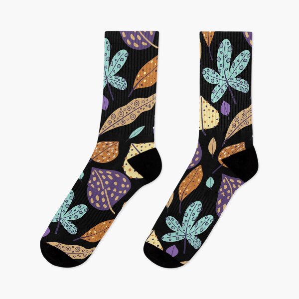 Item preview, Abstract Fall Autumn Pattern - Forest Leaves, Fall Leaves Print designed and sold by silviaol.