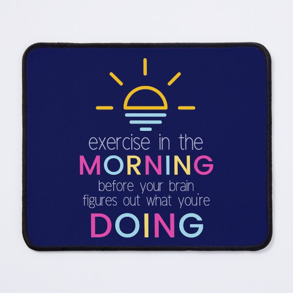 Item preview, Exercise In The Morning designed and sold by InfiniteeShop.