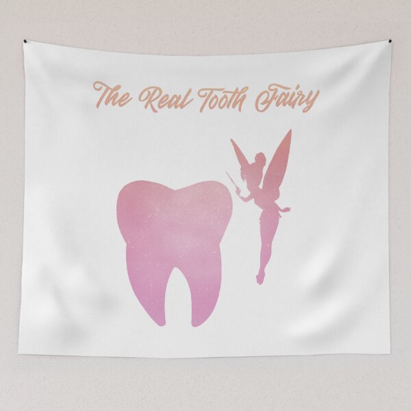 Item preview, El verdadero hada de los dientes dentista/asistente dental designed and sold by einora88.