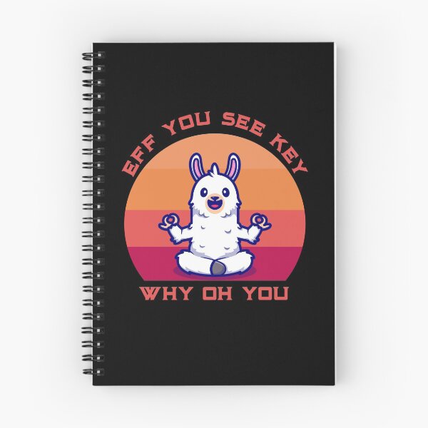 Item preview, Eff You See Kay Why Oh You llama Retro Vintage designed and sold by Zeus-Studio.