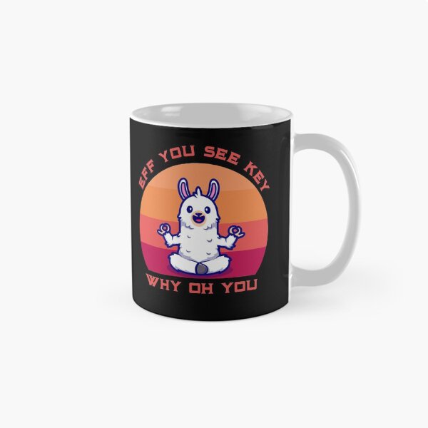 Item preview, Eff You See Kay Why Oh You llama Retro Vintage designed and sold by Zeus-Studio.